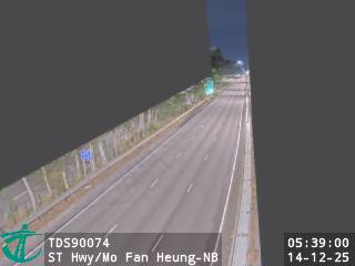 新田公路近模範鄉 - 北行