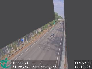 新田公路近模範鄉 - 北行