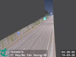 新田公路近模範鄉 - 北行