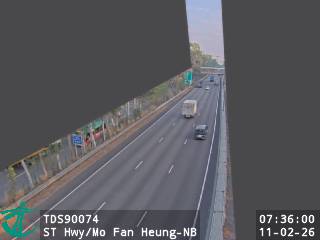 新田公路近模範鄉 - 北行