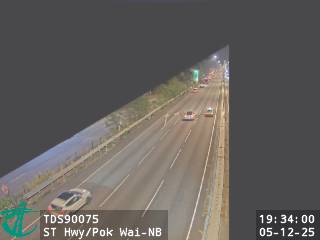 新田公路近壆圍 - 北行