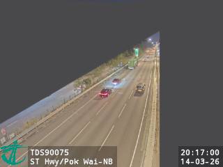 新田公路近壆圍 - 北行