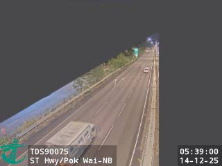 新田公路近壆圍 - 北行