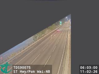 新田公路近壆圍 - 北行