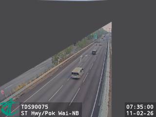 新田公路近壆圍 - 北行