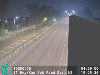 新田公路近錦壆路東 - 北行