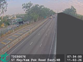 新田公路近錦壆路東 - 北行