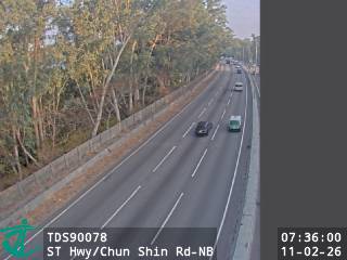 新田公路近真善路 - 北行