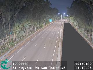 新田公路近米埔新村 - 北行