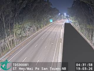 新田公路近米埔新村 - 北行