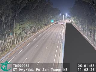 新田公路近米埔新村 - 北行