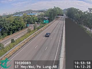 新田公路近米埔隴 - 北行