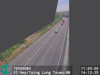 新田公路近青龍村 - 北行