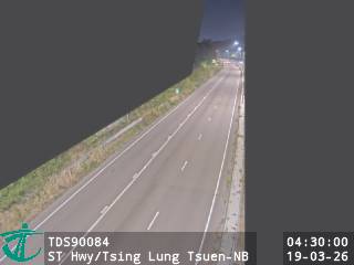 新田公路近青龍村 - 北行