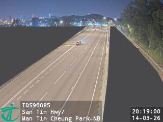 新田公路近文天祥公園 - 北行