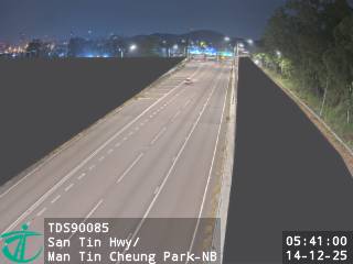 新田公路近文天祥公園 - 北行