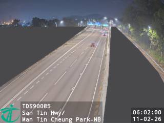 新田公路近文天祥公園 - 北行