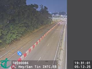 粉嶺公路近新田交匯處 - 東行