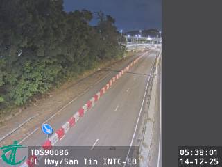 粉嶺公路近新田交匯處 - 東行