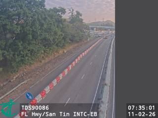 粉嶺公路近新田交匯處 - 東行