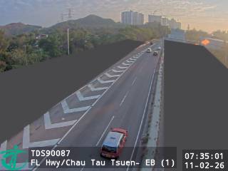 粉嶺公路近洲頭村 - 東行 (1)