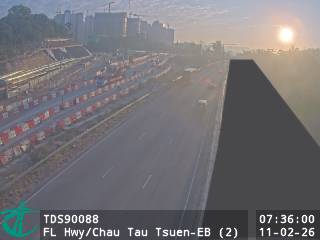 粉嶺公路近洲頭村 - 東行 (2)