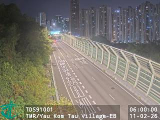 屯門公路近油柑頭村 - 東行