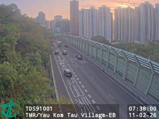 屯門公路近油柑頭村 - 東行