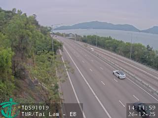 屯門公路近大欖 - 東行