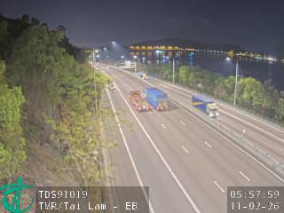 屯門公路近大欖 - 東行