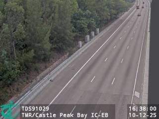 屯門公路近青山灣入境事務中心 - 東行