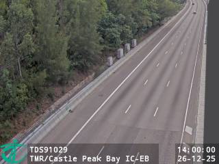 屯門公路近青山灣入境事務中心 - 東行