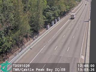 屯門公路近青山灣入境事務中心 - 東行