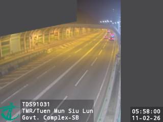 屯門公路近屯門兆麟政府綜合大樓 - 南行