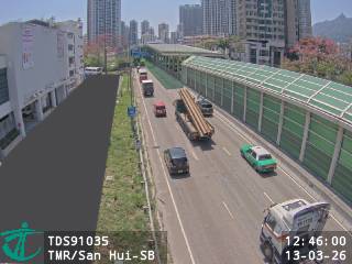 屯門公路近新墟遊樂場 - 南行