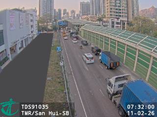 屯門公路近新墟遊樂場 - 南行