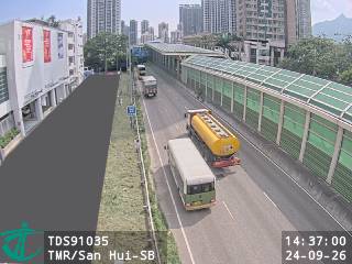 屯門公路近新墟遊樂場 - 南行