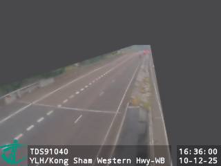 元朗公路近港深西部公路 - 西行 (1)