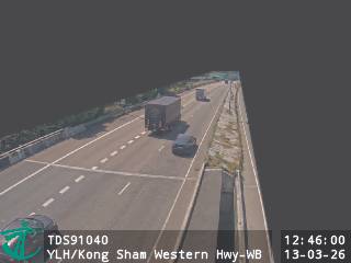 元朗公路近港深西部公路 - 西行 (1)