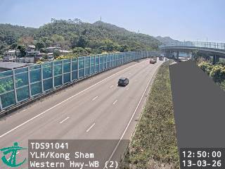 元朗公路近港深西部公路 - 西行 (2)