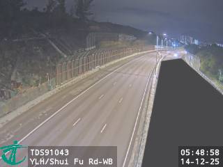 元朗公路近水庫路 - 西行