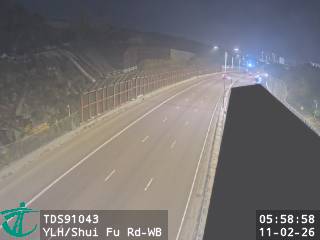 元朗公路近水庫路 - 西行