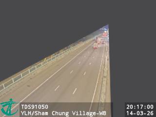 元朗公路近深涌村 - 西行