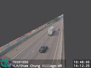 元朗公路近深涌村 - 西行