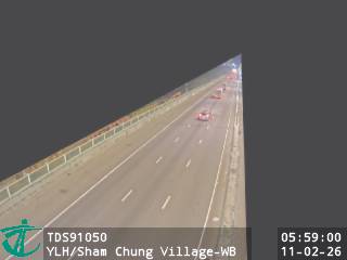 元朗公路近深涌村 - 西行