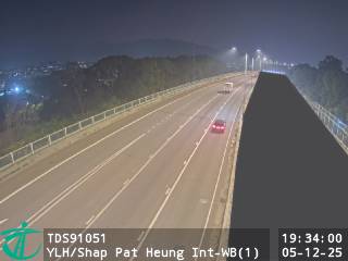 元朗公路近十八鄉交匯處 - 西行 (1)