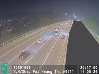 元朗公路近十八鄉交匯處 - 西行 (1)