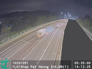 元朗公路近十八鄉交匯處 - 西行 (1)