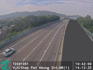 元朗公路近十八鄉交匯處 - 西行 (1)