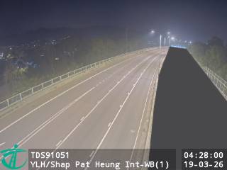 元朗公路近十八鄉交匯處 - 西行 (1)